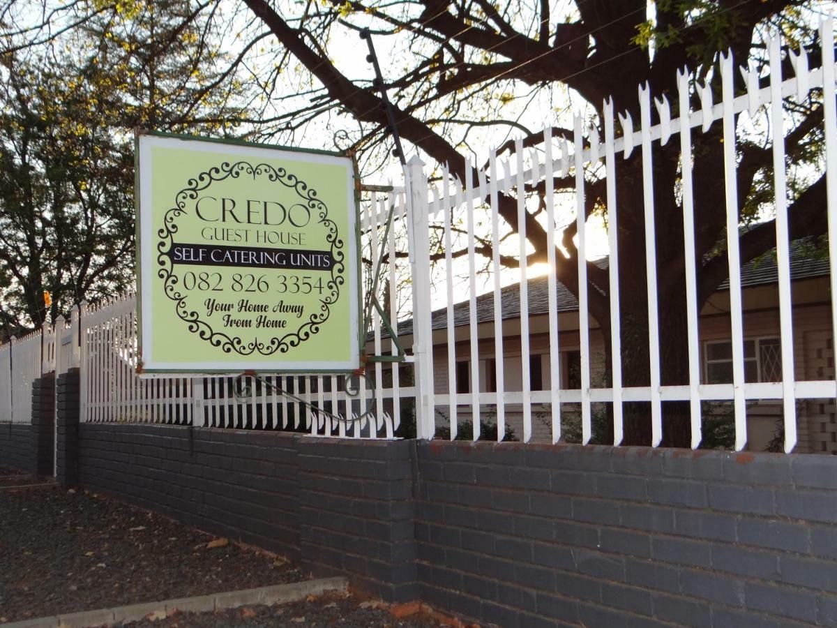 Credo Guest House Bloemfontein Dış mekan fotoğraf